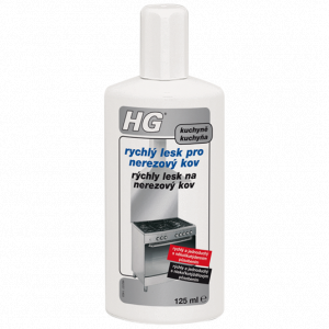 HG rychlý lesk pro nerezový kov 125 ml