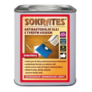 SOKRATES Antibakteriální olej s tvrdým voskem 0,75...