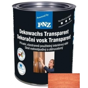 PNZ Dekorační vosk transparent mahagoni / mahagon 0,75...