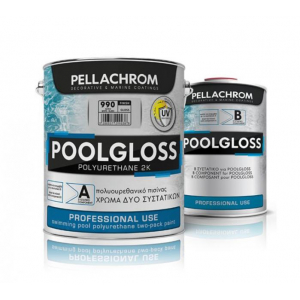 Poolgloss 3L světle modrá - dvousložková polyuretanová barva...
