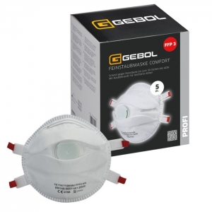 Gebol respirátor Comfort FFP3 / ventil 5ks