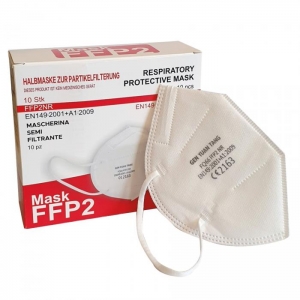 Respirátorová maska ​​FFP2 bez ventilu 10ks/box