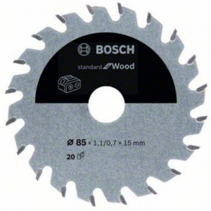 Bosch 2608837666 pilový kotouč 85×1,1/0,7×15 T20 Standard...