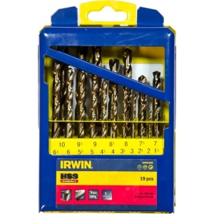 IRWIN sada vrtáků HSS s PRO Cobalt 1-10mm/19ks 10502569