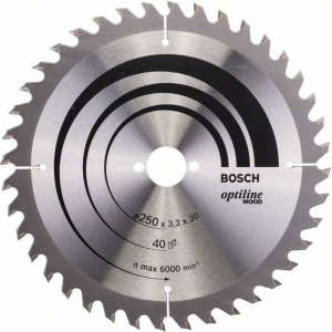 BOSCH 2608640729 Pilový kotouč Bosch 250 x 30 mm 3,2/2,2...
