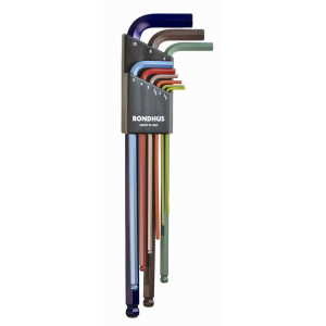 Bondhus Sada L.-klíčů/metric LWR XL ColorGuard
