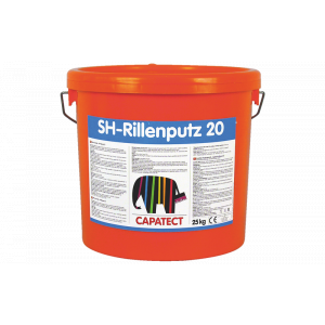 Caparol Capatect SH Rillenputz 20 24,3 kg | Transparentní