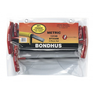 Bondhus BTX 50 sada T-klíčů metric
