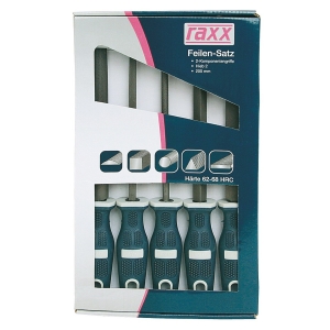 RAXX 1166916 souprava pilníků 5dílná [ BROT-BF1717-6...