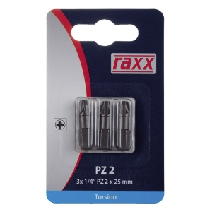 RAXX 1237233 bit Torsion PZ 1x25mm  [ 73627 ]