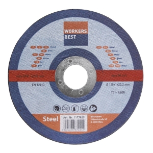 WorkersBest DEH-10-145 řezací kotoučová ocel 115x1,0x22,2...