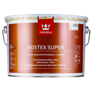 Tikkurila ROSTEX SUPER IRONOXIDE RED 10 L