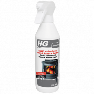 HG čistič skleněných dvířek krbů a kamen 500 ml
