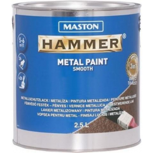 Paint Hammer Smooth Brown 2,5l nátěr na rezavé i nové...