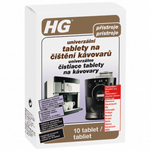 HG univerzální tablety na čištění kávovarů 10ks