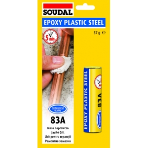 SOUDAL EPOXY PLASTIC STEEL 83A 57g