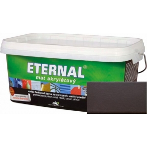 AUSTIS ETERNAL mat akrylátový 2,8 kg tmavě hnědá 09