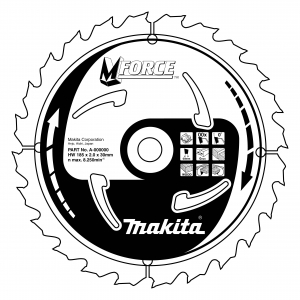 Makita B-07945 pilový kotouč 185x30mm 16T=old A-89648