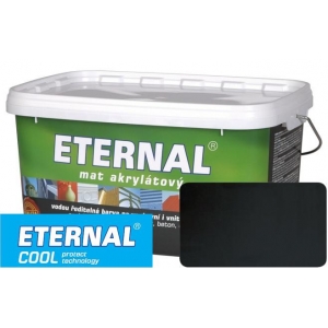 AUSTIS ETERNAL mat akrylátový 5 kg černá COOL
