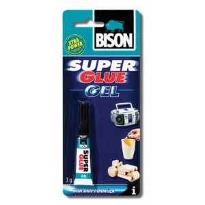 Bison Super Glue Gel 3ml Velmi univerzální kvalitní...