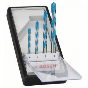 Bosch 2607010521 4dílná sada víceúčelových vrtáků