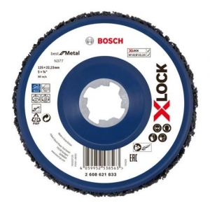 Bosch 2608621833 X-LOCK čisticí kotouč N377 Metal 125...
