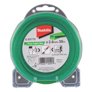 Makita E-01775 struna nylonová 2,0mm, zelená, 30m,...