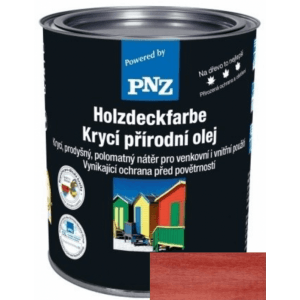 PNZ Krycí přírodní olej karminrot / karmínově červená...