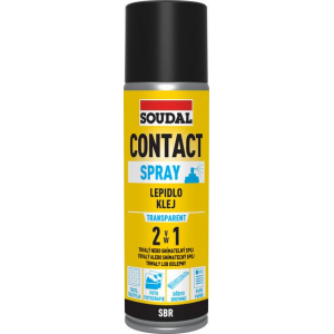 SOUDAL Contact Spray Lepidlo 2v1 300ml
