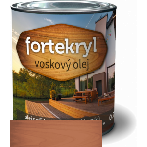 AUSTIS FORTEKRYL voskový olej 0,7 kg ořech