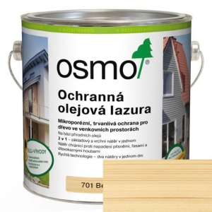 OSMO 701 Ochranná olejová lazura - bezbarvá matná 2,5...
