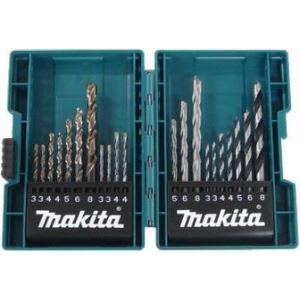 Makita B-44884 sada vrtáků do kovu/dřeva/zdiva 3-8mm...