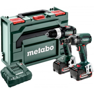 Metabo COMBO SET 2.1.19 18V BL aku stroje v sadě, BSLT+SSWLTX400...