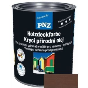 PNZ Krycí přírodní olej mittelbraun / středně hnědá...