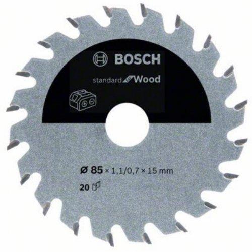 Bosch 2608837666 pilový kotouč 85×1,1/0,7×15 T20 Standard for Wood
