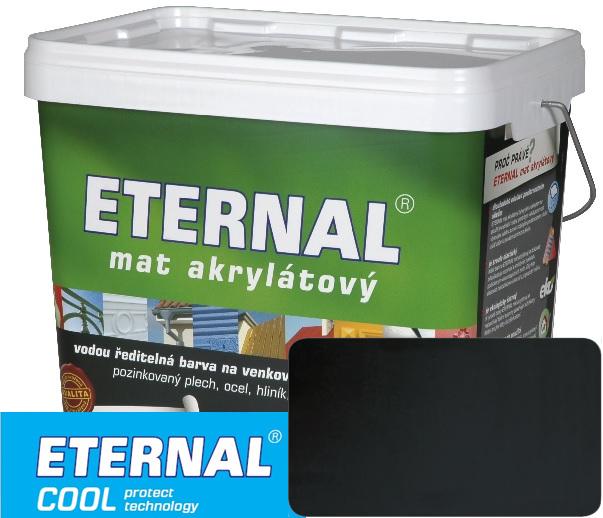 AUSTIS ETERNAL mat akrylátový 10 kg černá COOL