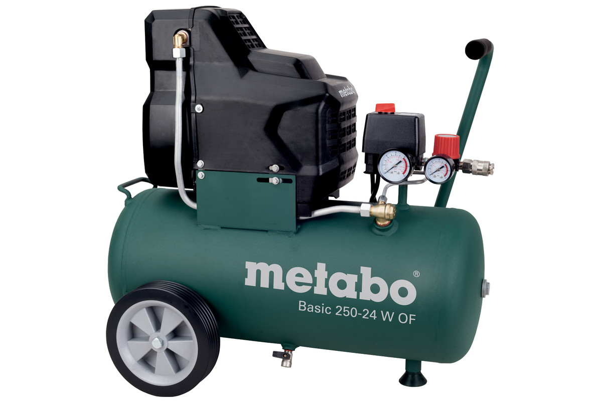METABO Basic 250-24 W OF Kompresor bezolejový