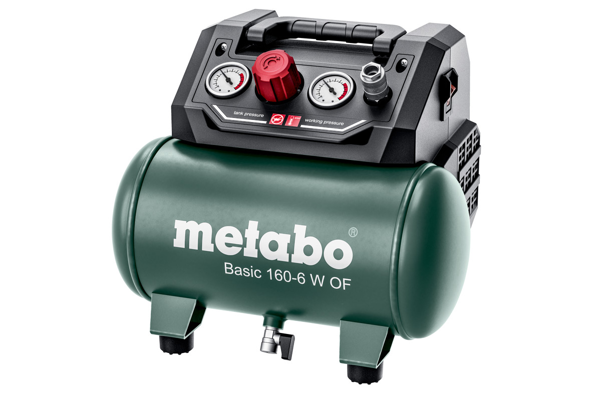 METABO Basic 160-6 W OF Kompresor bezolejový