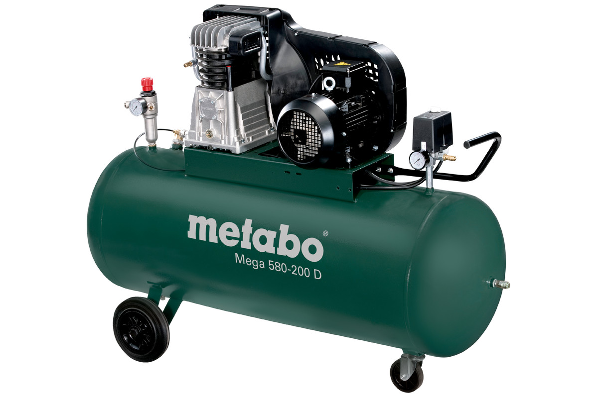 METABO Mega 580-200 D Kompresor olejový