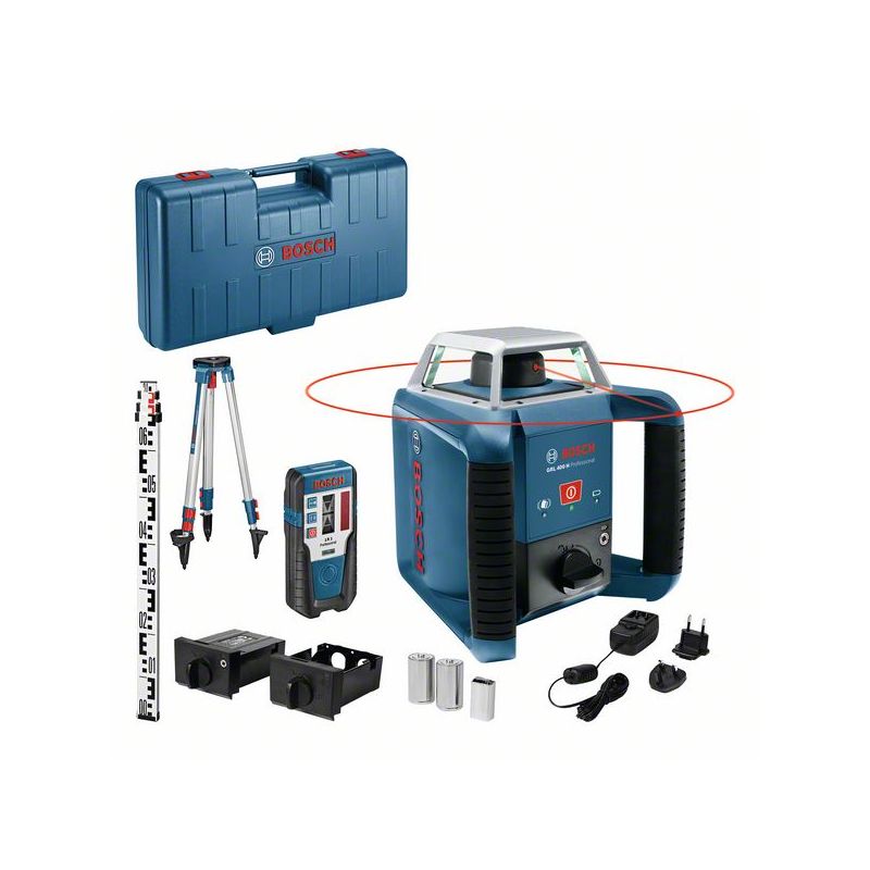 Bosch GRL 400 H + LR1 + BT 150 + GR 240 Stavební rotační laser