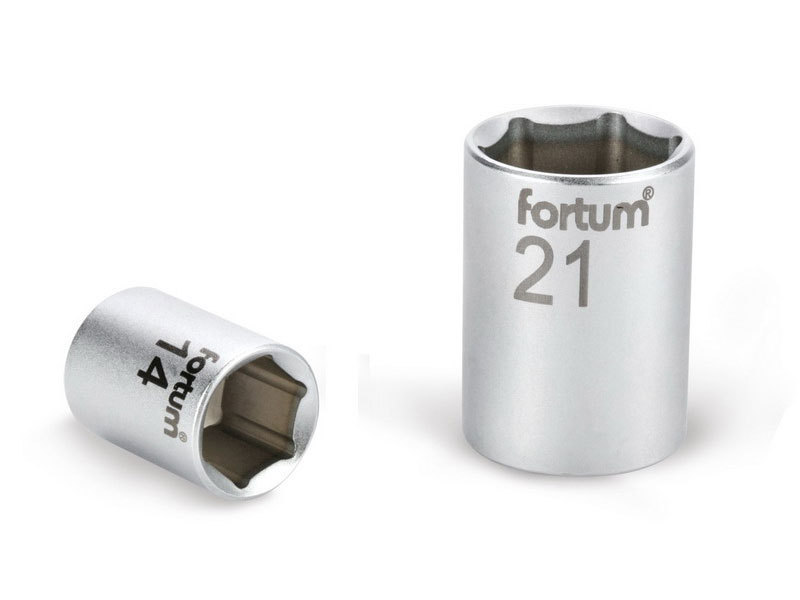 FORTUM Hlavice nástrčná, 1/4", 5,5mm, L 25mm, 61CrV5,