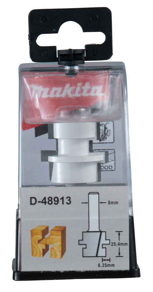 Makita D-48913 Fréza na spoje stopka 8 mm,30,1x25,4x57,2 mm
