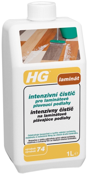 HG intenzivní čistič pro laminátové plovoucí podlahy 1 l