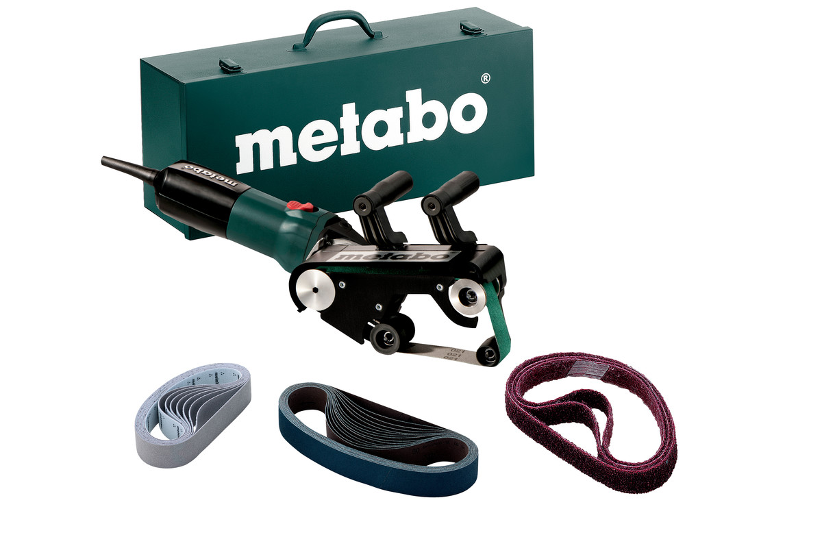 METABO RBE 9-60 Set Pásová bruska na trubky + kufr