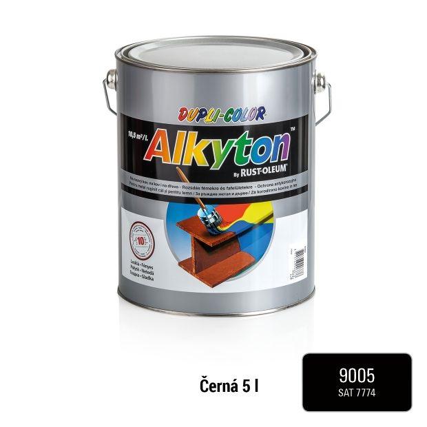 RUST-OLEUM ALKYTON RAL9005 polomat 5l