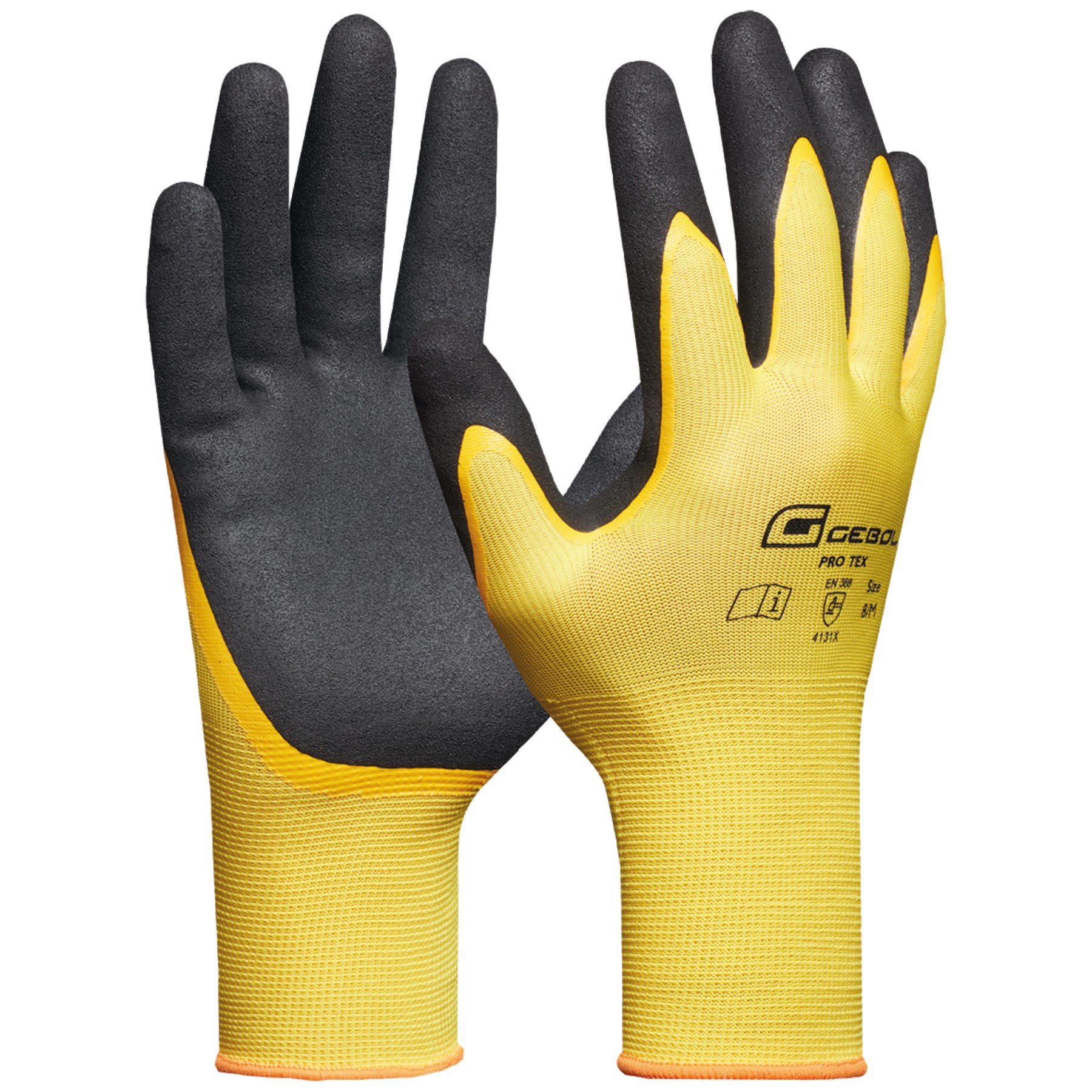 GEBOL 709541 Pracovní rukavice Pro Tex vel.9 žluté SB