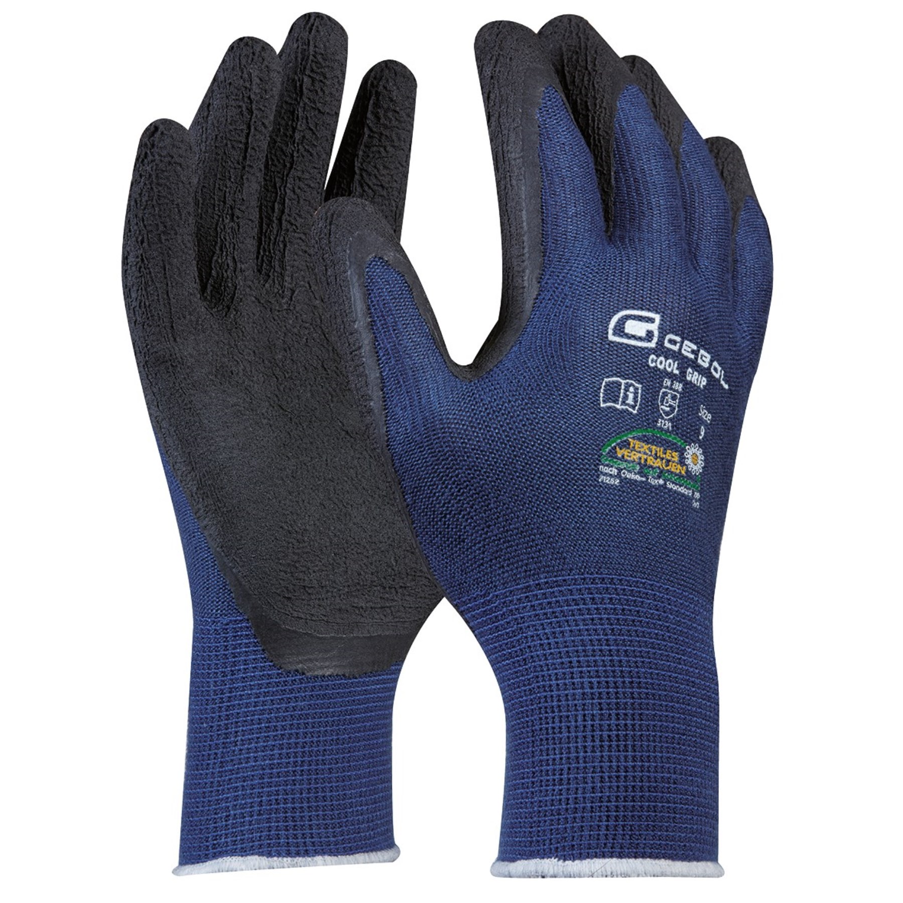 GEBOL 709289 pracovní rukavice Cool Grip vel.9 latexový povlak