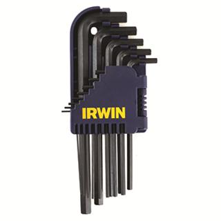 IRWIN 10-dílná sada v plastovém pouzdru šestihranných imbusových klíčů dlouhých 1,5 - 2,0 - 2,5 - 3,0 - 4,0 - 5,0 - 6,0 - 7,0 -