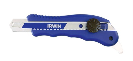 IRWIN odlamovací nůž pro pokladače koberců s bimetalovou čepelí a utahovacím šroubem 18 mm 10507843