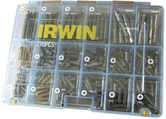 IRWIN sortimentní sada bitů 270 kusů 10504382